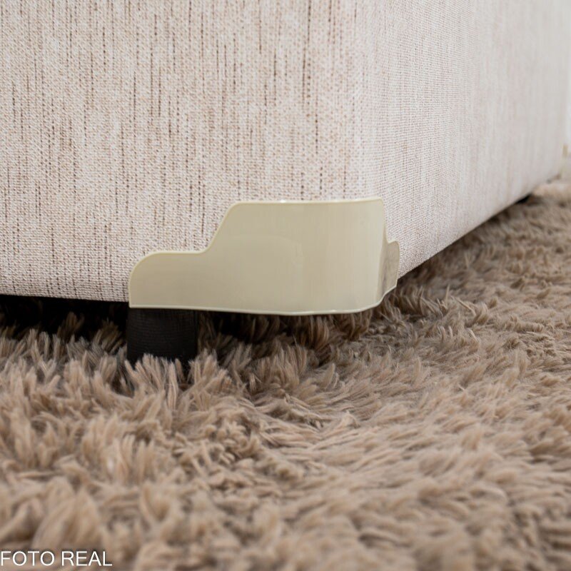 Base Box Baú Casal Prime Confort Corino Palha Blindado 138x188x45 - Issacar - Imagem 7