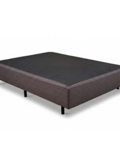 Base Box Casal 138x188x40 Universal Marrom Bordado - Gazin