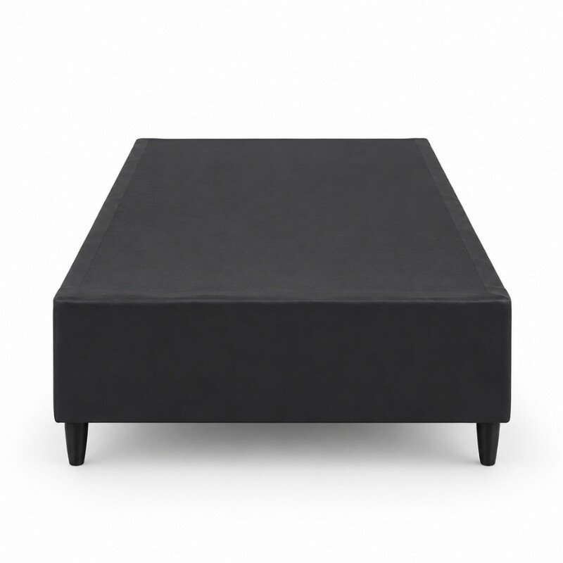 Box Solteiro Korino Preto 88x188x37 - Ortobel - Imagem 2