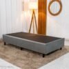 Box Solteiro Sued Cinza 88x188x37 - Ortobel