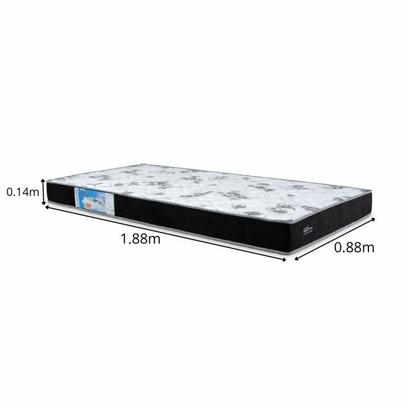 Colchão Solteiro Santé 88x188x14 D33 Nosso Sonho - Suporta até 120kg - Imagem 4