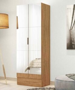 Multiuso Sapateira Maricá Premium Cinamomo 2 Portas C/Espelho Larg. 0.54m Carioca