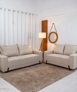 Sofá 3 e 2 lugares 8100 Linho Bege 24