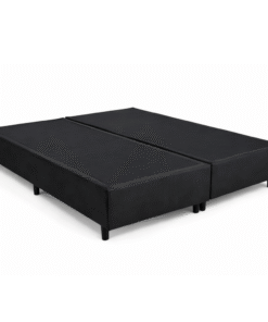 Box Queen Bipartida Sued Preto 158x198 - Ortobel