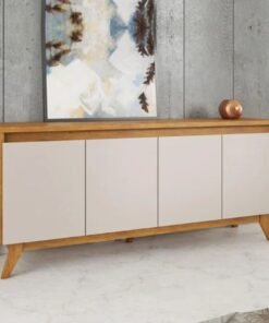Buffet Filipe Mel/Off 4 Portas Larg. 1.56m - Viero