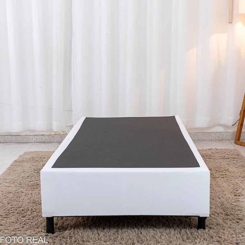 Colchão Solt. Eiffel Molas Ensacadas Rosa - Anjos + Box Solt. Korino Branca - 88x188x63 | Suporta até 130kg - Imagem 9