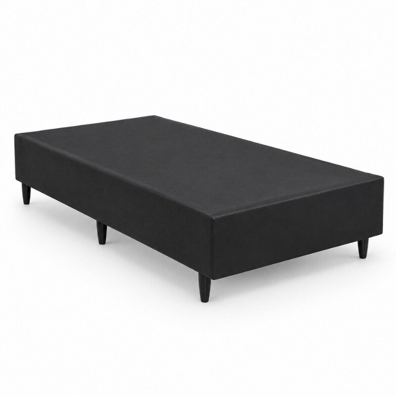 Colchão Solteiro Confort Premium Ortopédico D28 - Inovaflex + Box Solt. Korino Preto Ortobel - 88x188x55 | Suporta até 120kg - Imagem 12