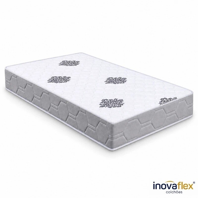 Colchão Solteiro Confort Premium Ortopédico D28 - Inovaflex + Box Solt. Korino Preto Ortobel - 88x188x55 | Suporta até 120kg - Imagem 10