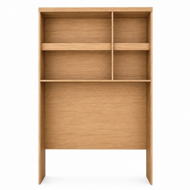 Modulado Cumaru/Fendi Fosco 1 Roupeiro Moderni 4 Pts + 2 Criado Rizon + 1 Canto Oblíquo Rizon C/Espelho + 1 Aéreo 3 portas Rizon - Novo Horizonte - Imagem 5